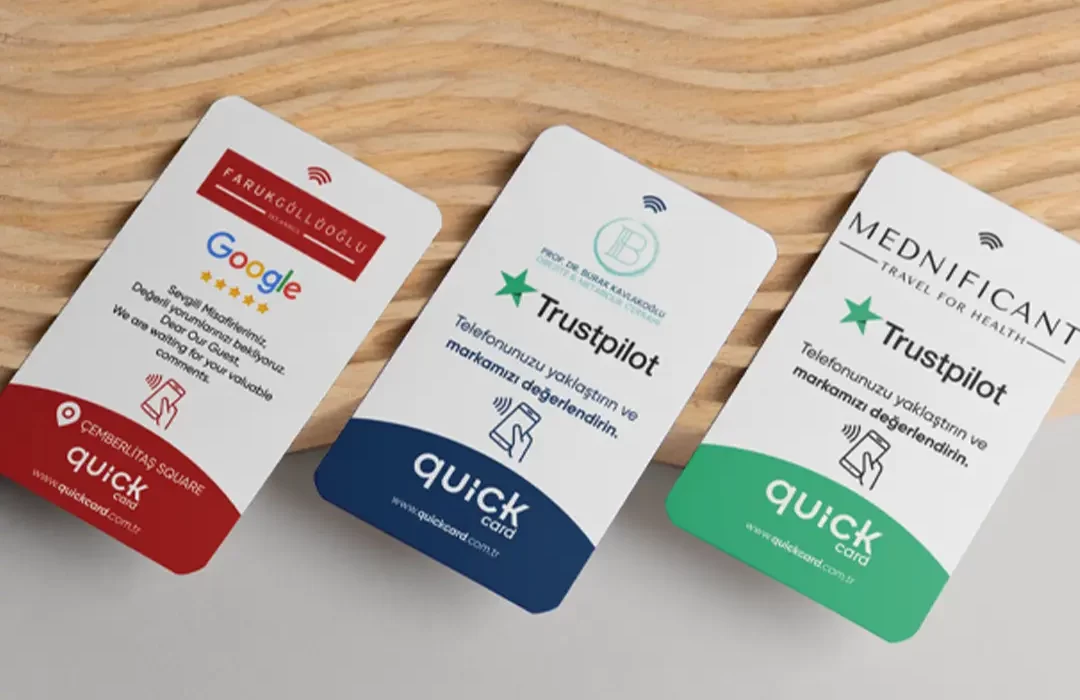 NFC Yorum Kartı | Müşterilerinizden Anında Yorum Almanın Kolay Yolu